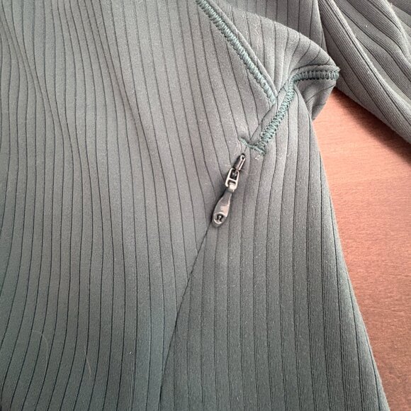 lululemon It's Rulu Ribbed Cropped Half Zip - Picture 7 of 15